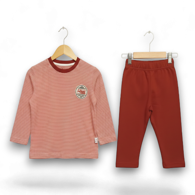 Boy Full Suit Red Lining 3 BFS Red Lining